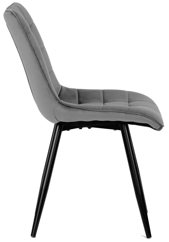 Set de scaune de sufragerie CT-384 GREY4, 4 buc