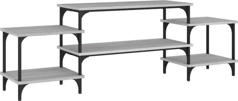vidaXL Dulap TV, gri sonoma, 157x35x52 cm, lemn prelucrat