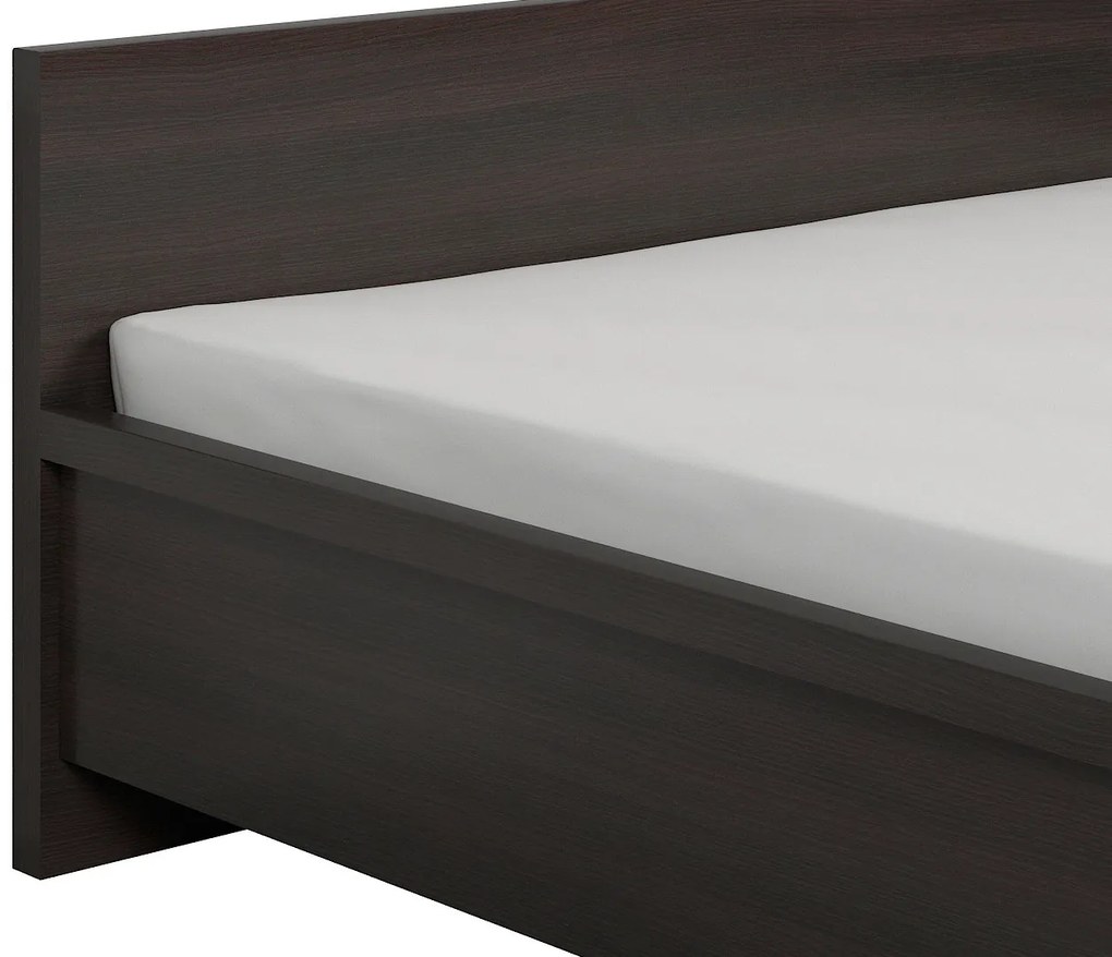 Pat matrimonial 140 cm Kaspian LOZ/140 (wenge). 798875