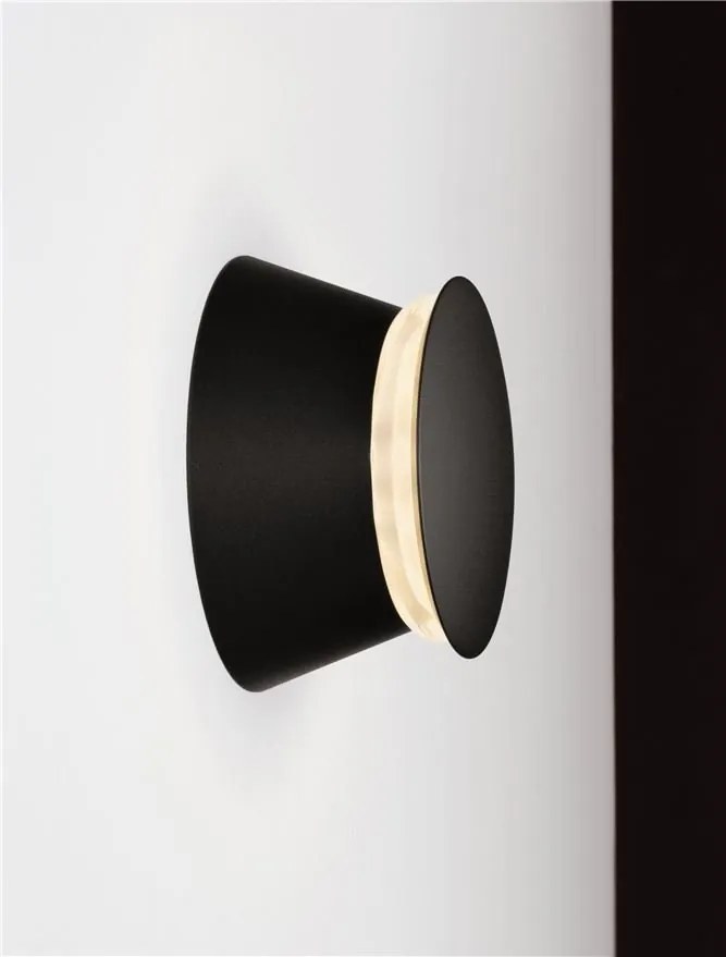 Aplica perete exterior, Protectie IP65, RAY negru