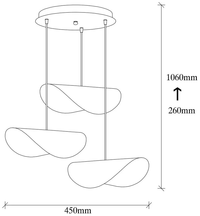 Lustră albă-aurie cu abajur din metal Sivani – Opviq lights