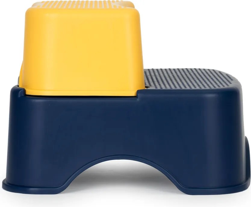 Toaletă cu scări și platformă