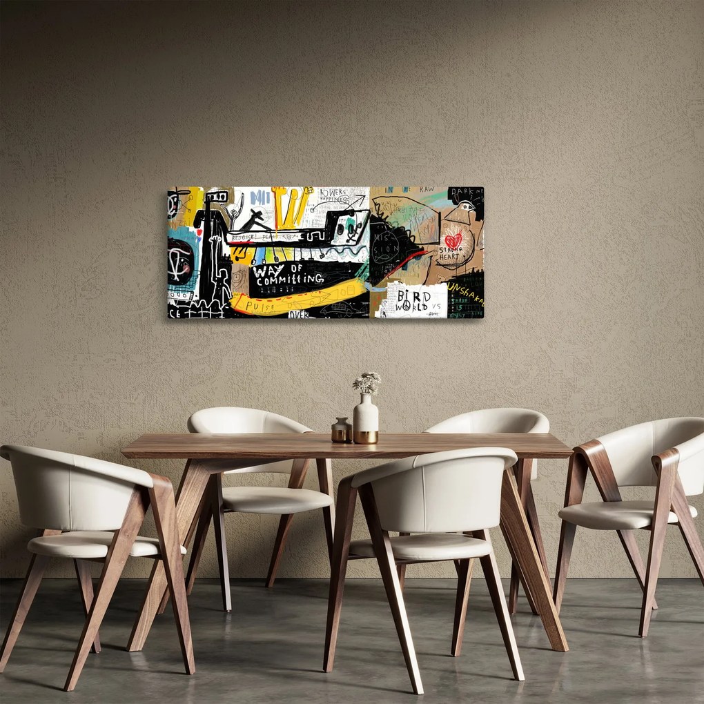 Tablou - Graffiti (120x50 cm)