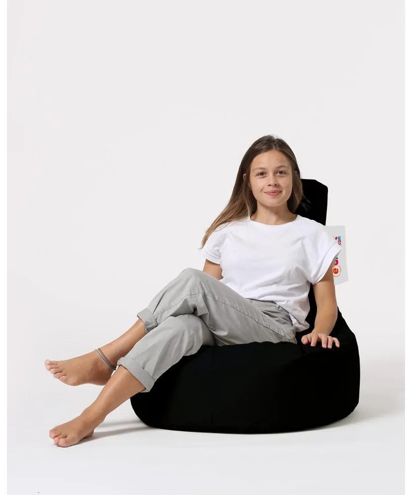Fotoliu puf Lerna (Negru). Promo -6%. 1101680