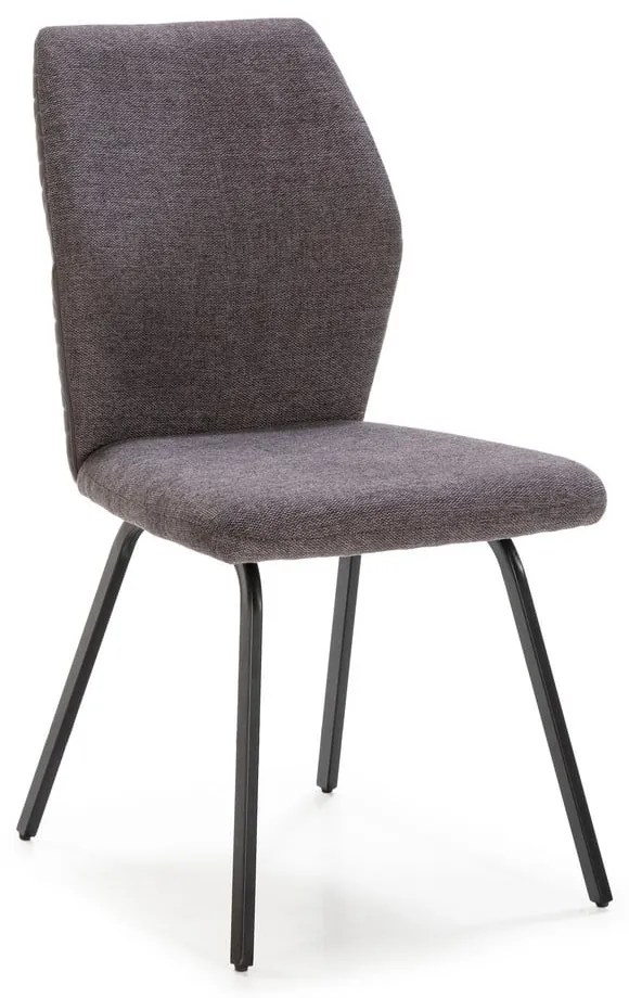 Scaune de dining gri-închis 4 buc. Pol – Marckeric