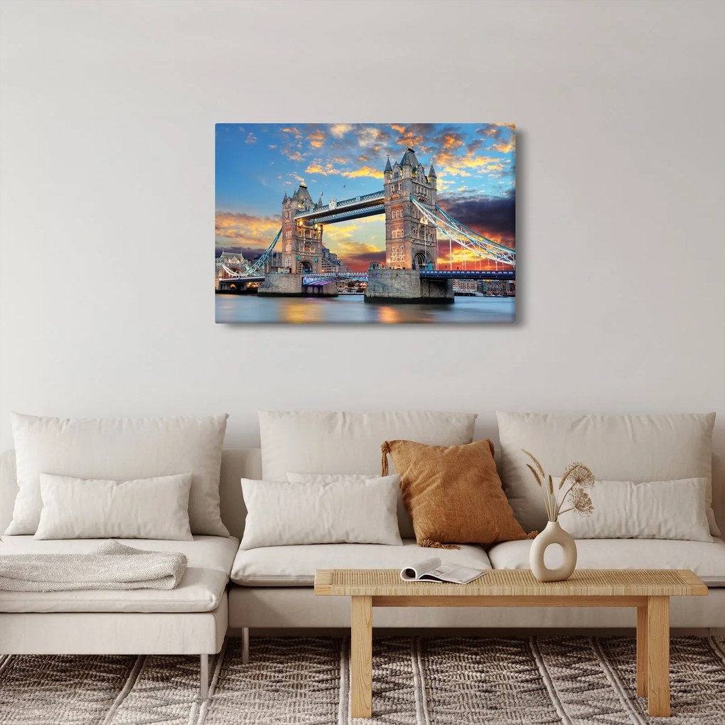 Tablou - Tower Bridge, Londra, Anglia (90x60 cm)