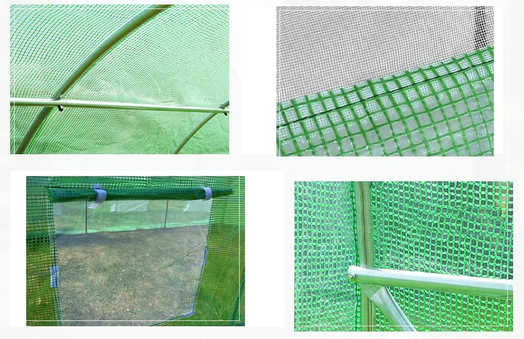 Solar de grădină 3x6m cu filtru UV PREMIUM