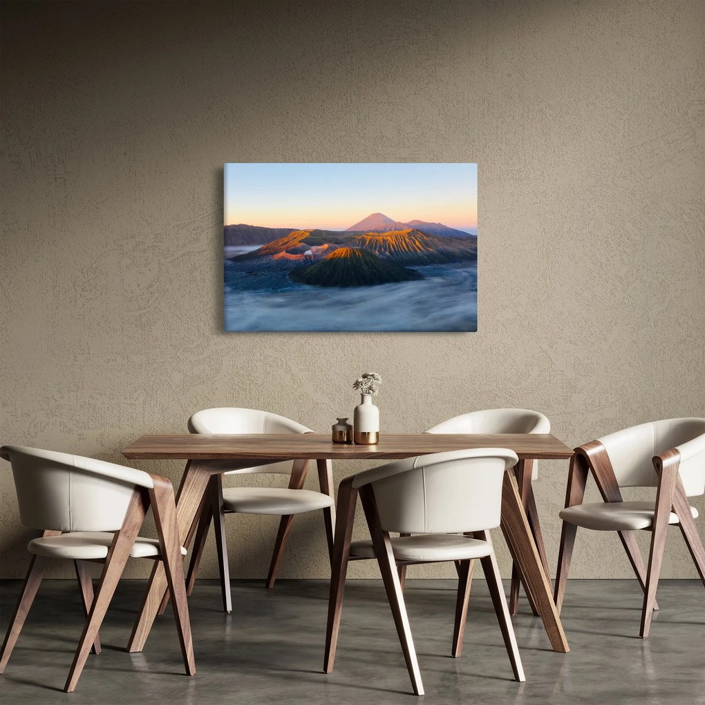 Tablou cu muntele Bromo în Indonesia (90x60 cm)
