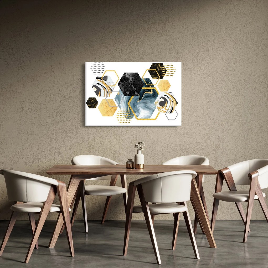 Tablou - Poligon (90x60 cm)