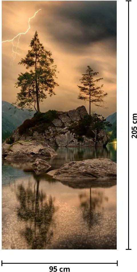 Fototapet pentru usă - Țară (95x205cm)