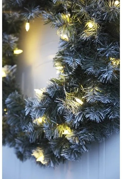 Coroniță LED de Crăciun de exterior EDMONTON 30xLED/0,064W/3/230V IP44 Eglo 410932