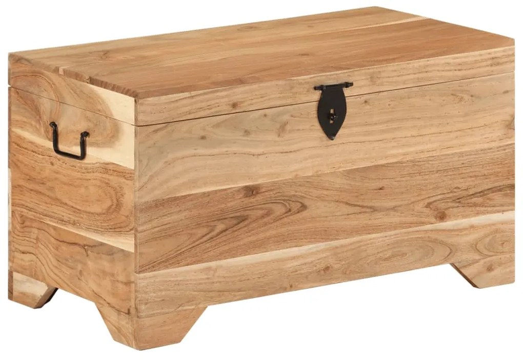 328294 vidaXL Cufăr de depozitare, lemn masiv de acacia