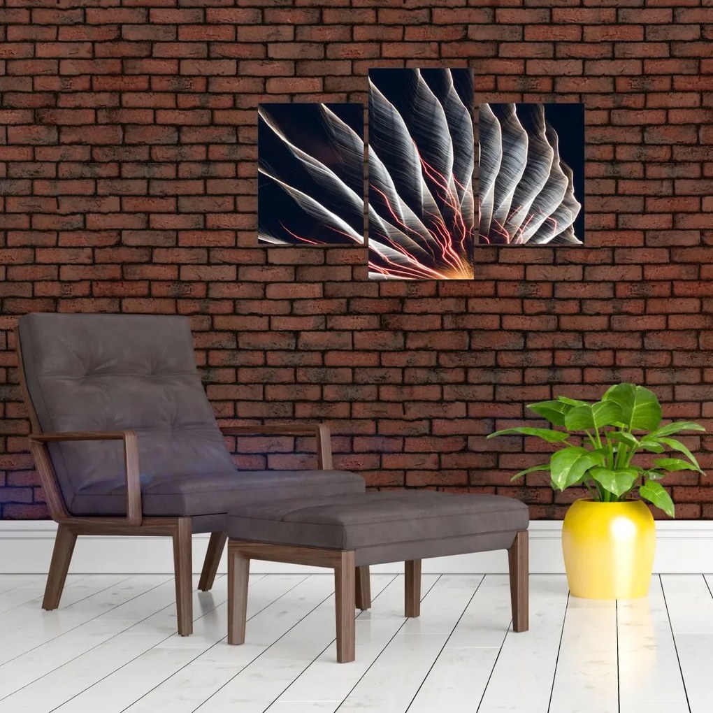 Tablou - Descărcare de lumini (90x60 cm)