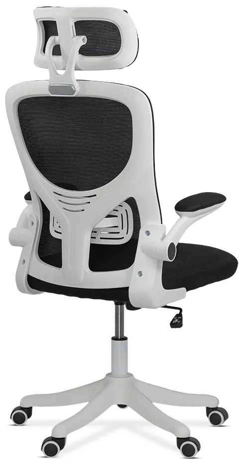 Scaun ergonomic OFF 336 negru, mesh și brațe rabatabile