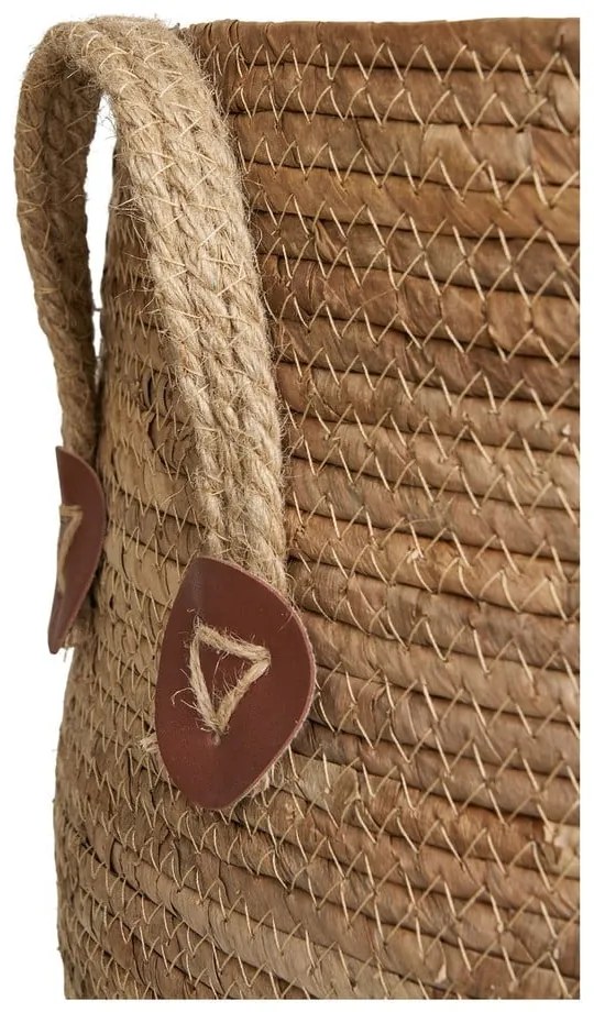 Coșuri de depozitare 2 buc. din răchită ø 39x28,5 cm Aosta – House Nordic