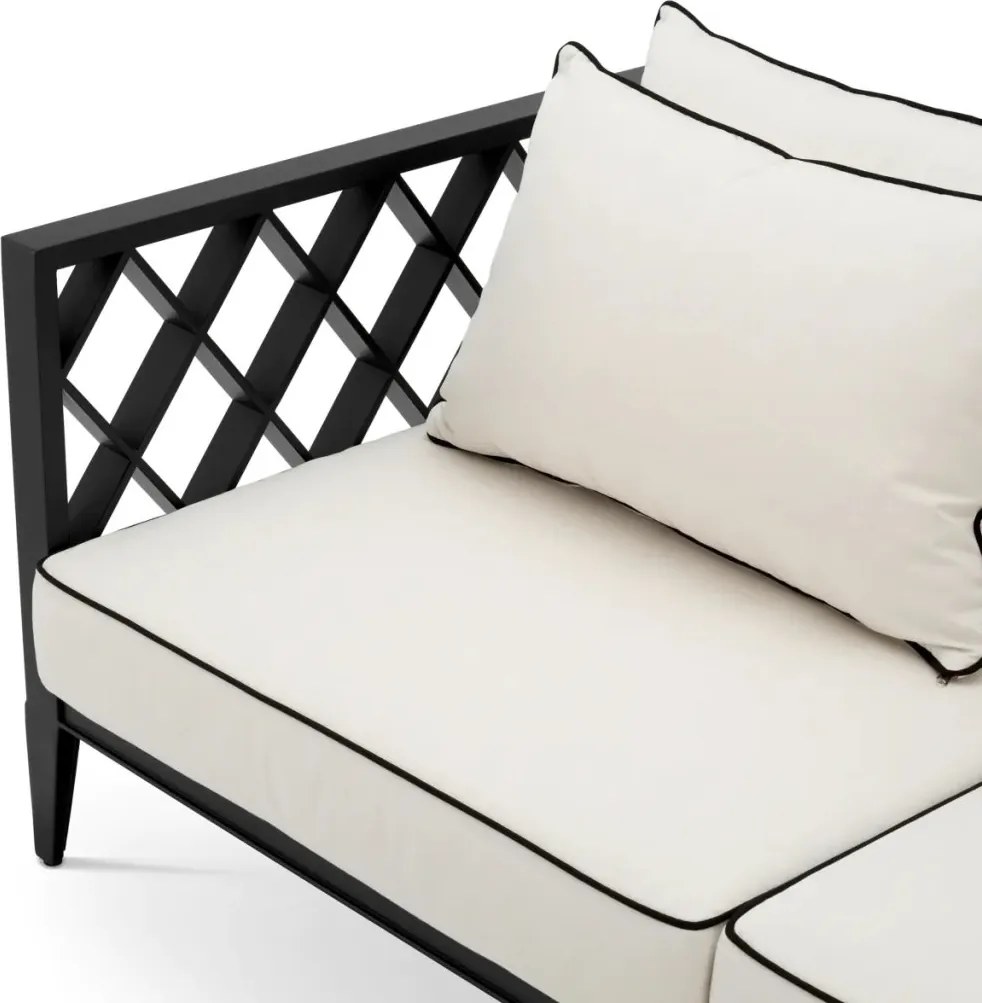 Canapea pentru interior si exterior Ocean Club S, negru, 119906 HZ