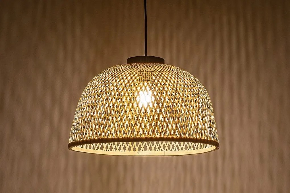 Lustra suspendata stil industrial vintage Rattan