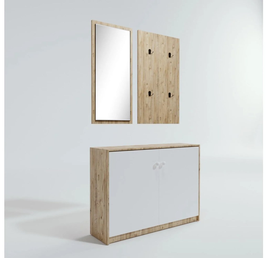Mobilier Hol Vetide (stejar + alb) . 1093920