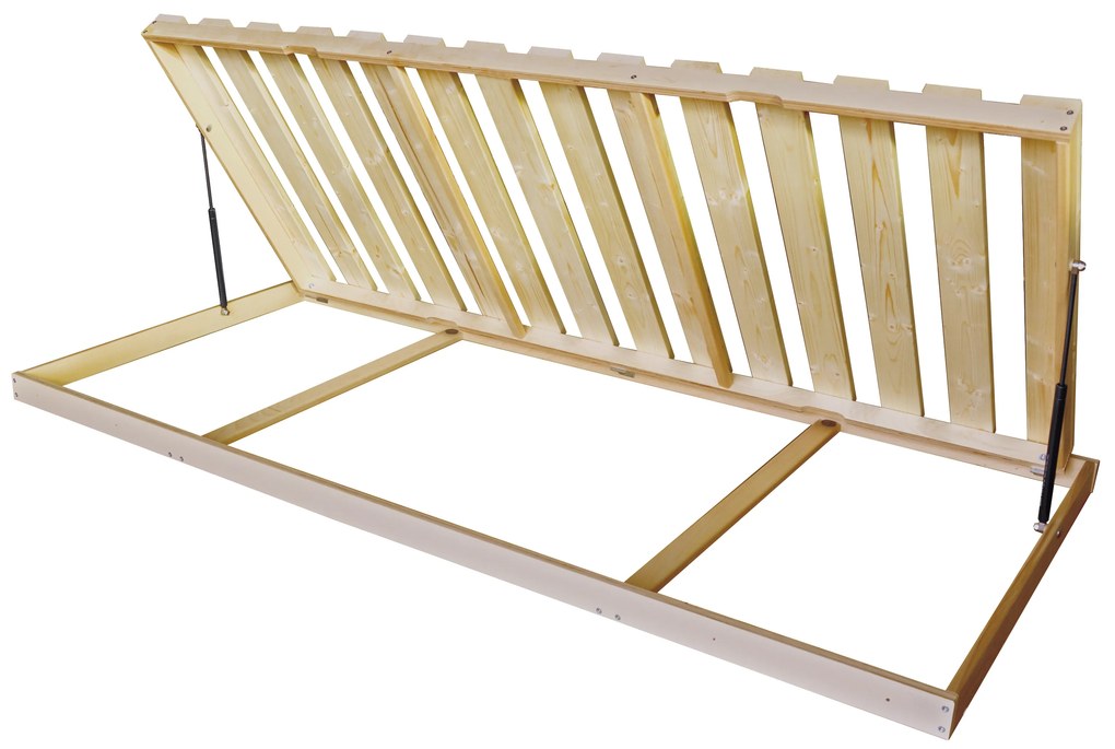 Somieră cu șipci 200x80 cm Cordia rabatare laterală. 1006758