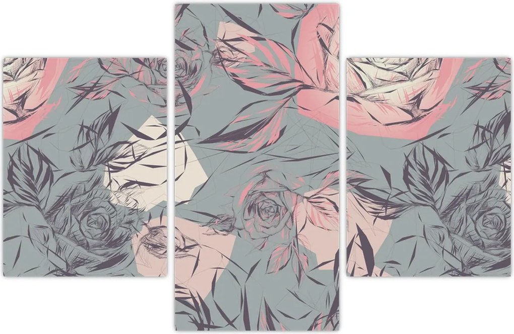 Tablou - Trandafir (90x60 cm)