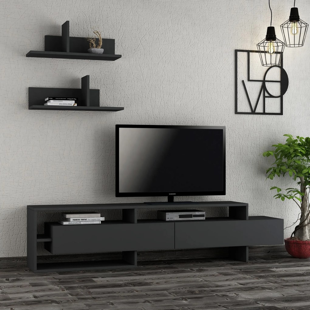 Mobilier living Gama (Antracit). 1071784