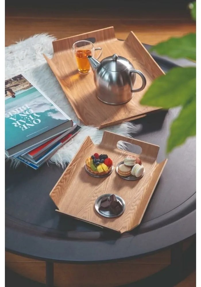 Tavă de servit de servire din bambus 29x40 cm Madera – Bredemeijer