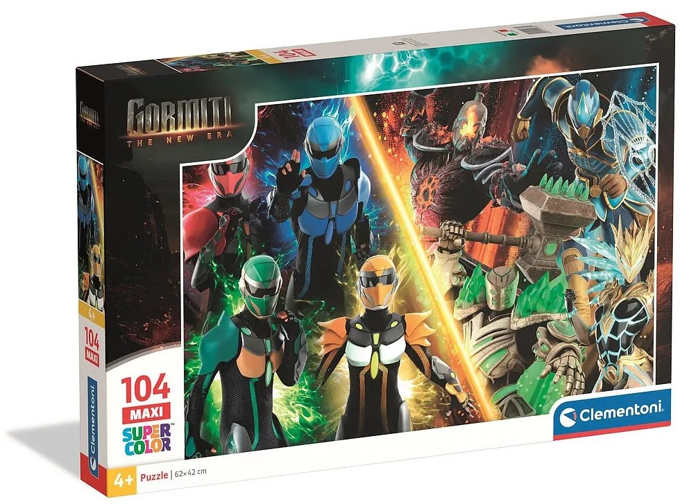 Gormiti Puzzle maxi Clementoni de 104 piese