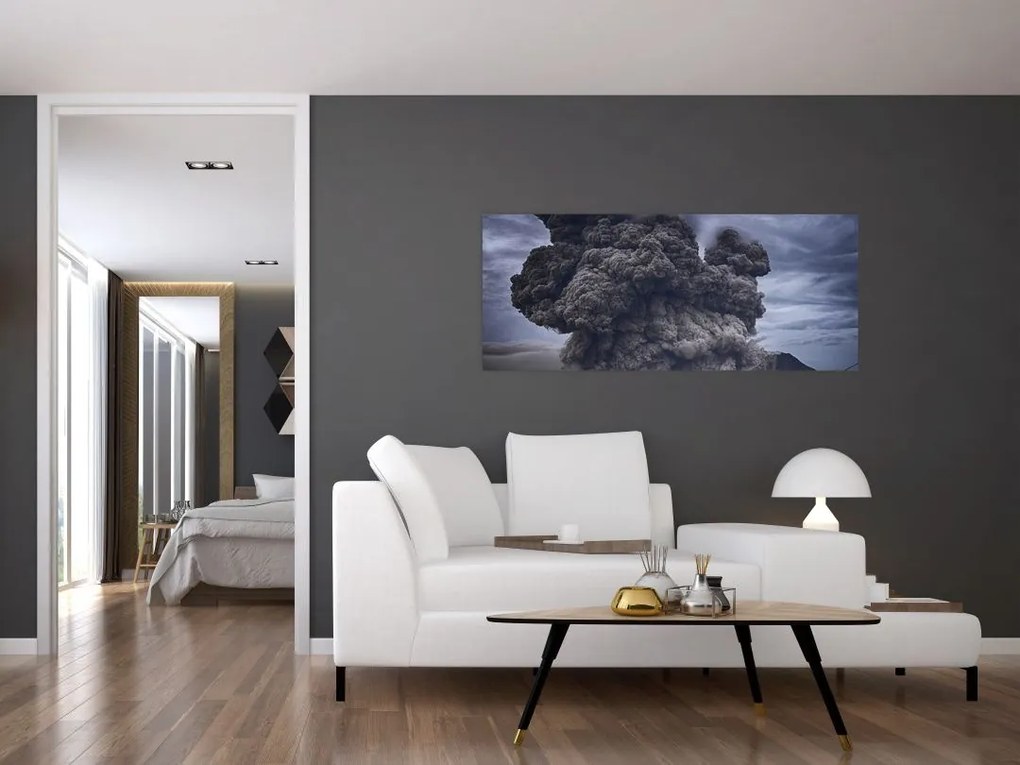 Tablou - Erupție vulcanică (120x50 cm)