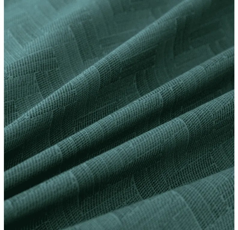 Lenjerie de pat din microfibra ZEFELLE verde inchis Dimensiune lenjerie de pat: 2 buc 70 x 90 cm | 200 x 220 cm