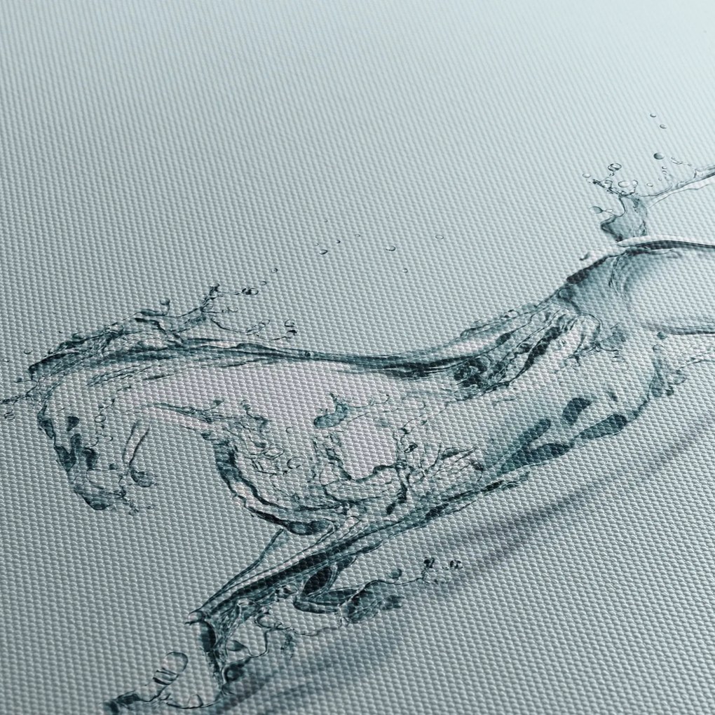 Tablou - Cai din picături de apă (120x50 cm)