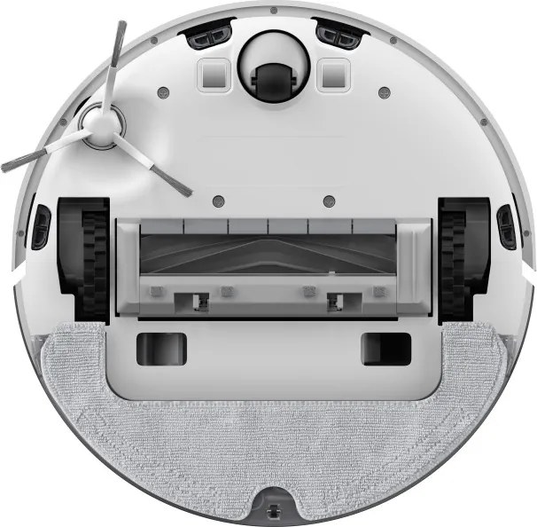 Aspirator robot Dreame D10 Plus Gen 2 RLD32GD, 6000 Pa, 285 min, 150 ml, Mop, LDS, Smart Pathfinder, Asistenti vocali, Evitare obstacole, Alb