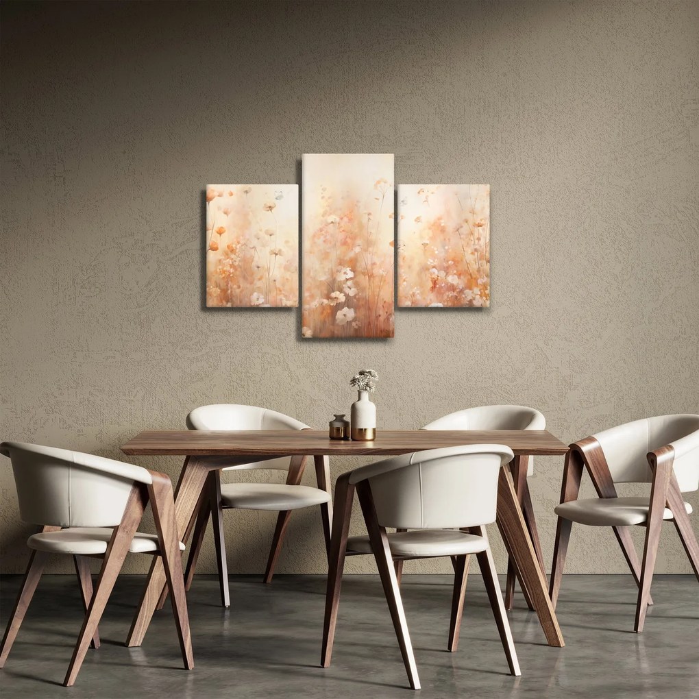 Tablou - Model de flori sălbatice (90x60 cm)