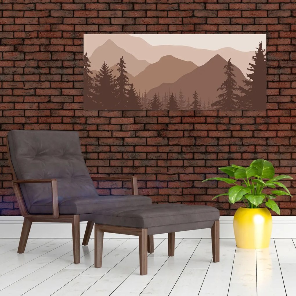 Tablou - Munții Maro N⁰2 (120x50 cm)