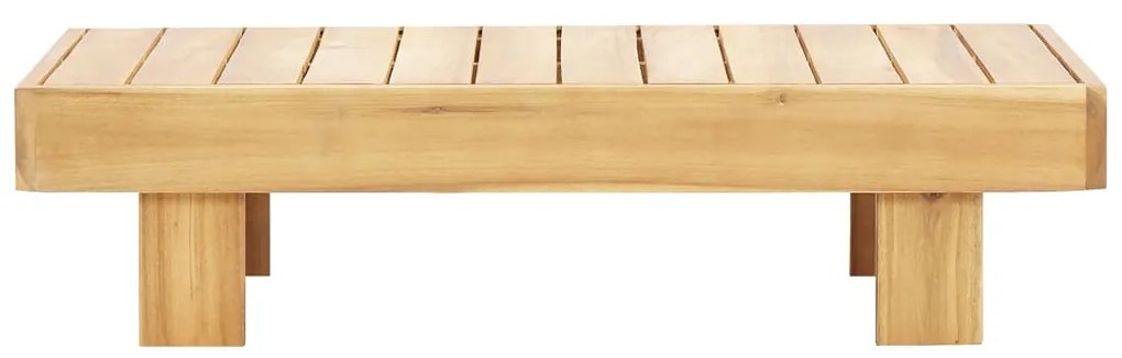 47274 vidaXL Măsuță de cafea, 100 x 60 x 25 cm, lemn masiv de acacia