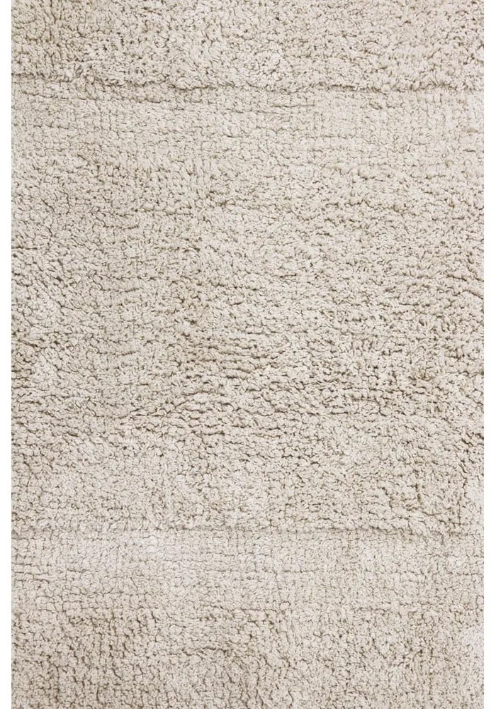 Covor crem lavabil/țesut manual din bumbac 120x160 cm Bloom Natural – Lorena Canals