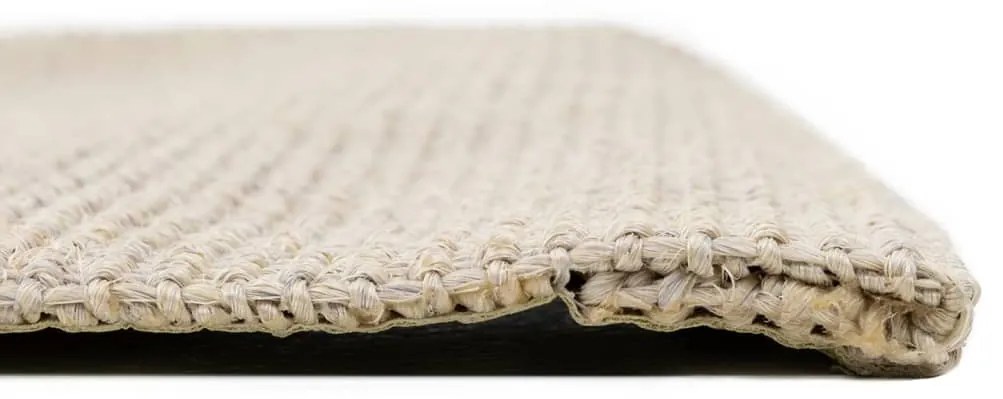 Covor din sisal natural, nisipiu, 80x100 cm Nisip, 80 x 100 cm