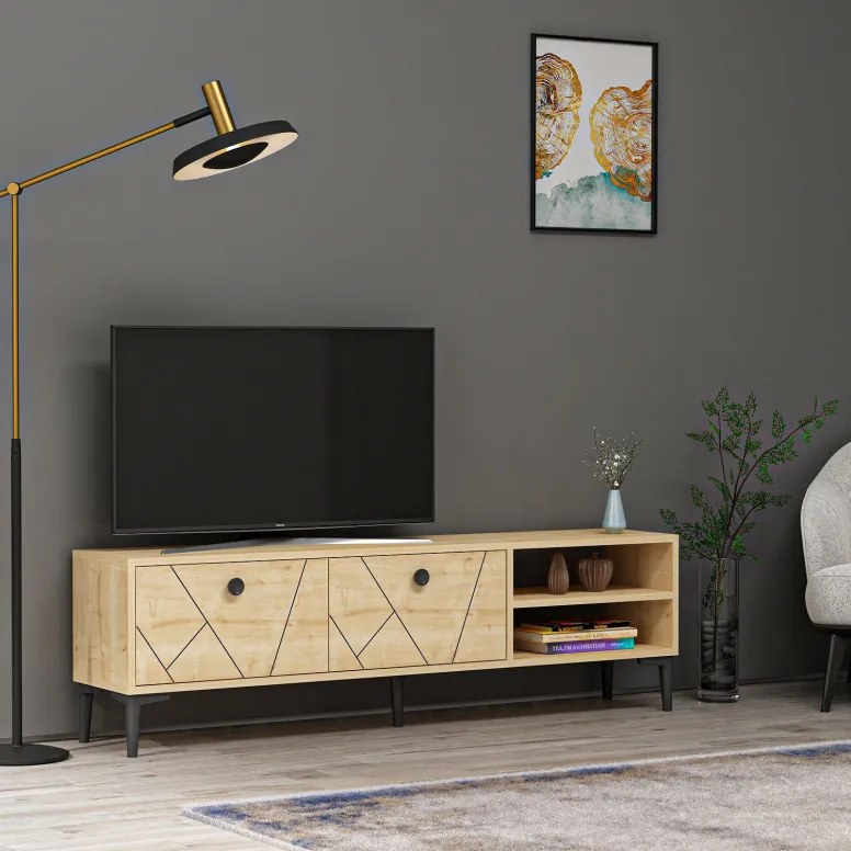 Comoda TV Clara Sapphire Oak