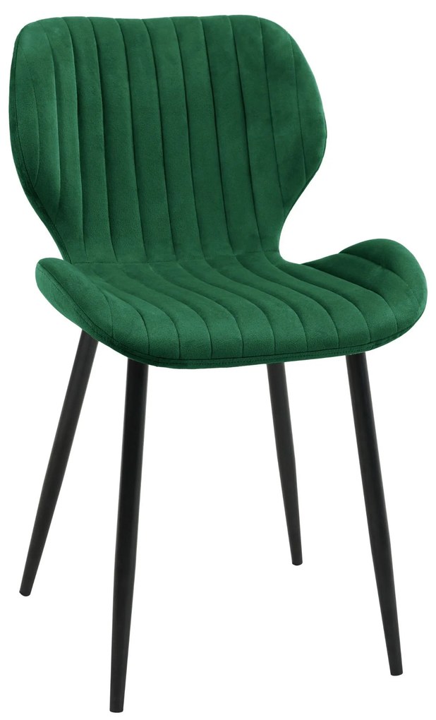 Scaun de sufragerie Saira II (verde închis). 1071221