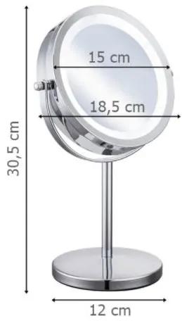 Oglinda cosmetica LED 15cm