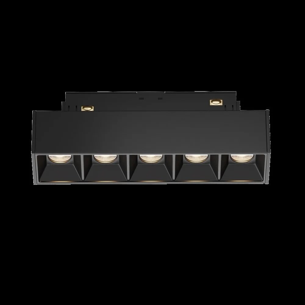 Modul LED, accesoriu pentru sina magnetica S35, Points negru