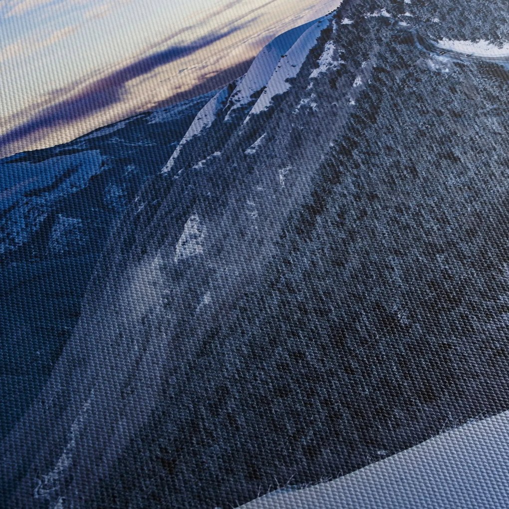 Tablou - Pantă înzăpezită (70x50 cm)