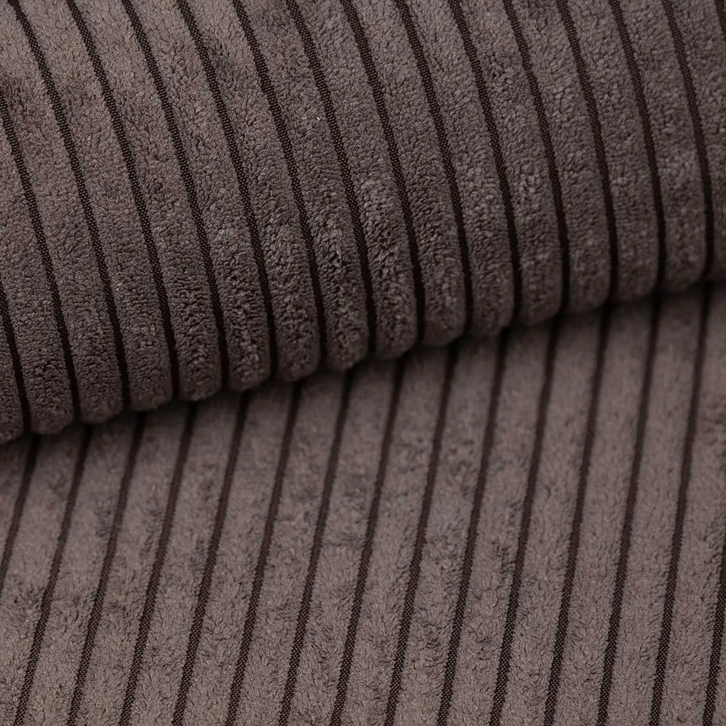 Coltar extensibil in forma de U TAVERO 321x140 cm, maro
