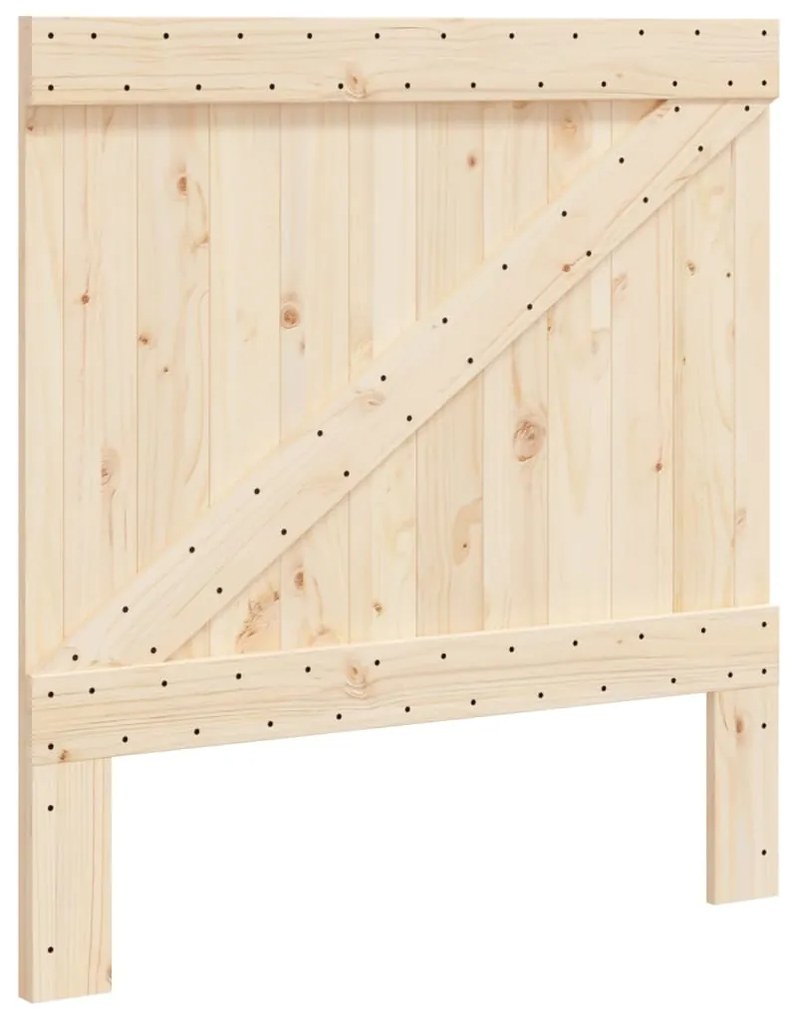vidaXL Tăblie de pat, 100x104 cm, lemn masiv de pin