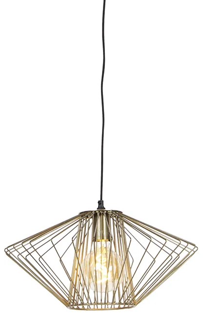 Lampă pendantă de design din alamă - Stiel