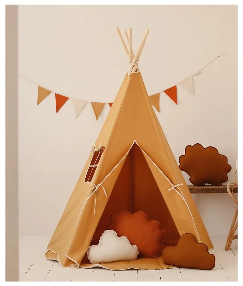 Cort pentru copii teepee Ochre – Moi Mili