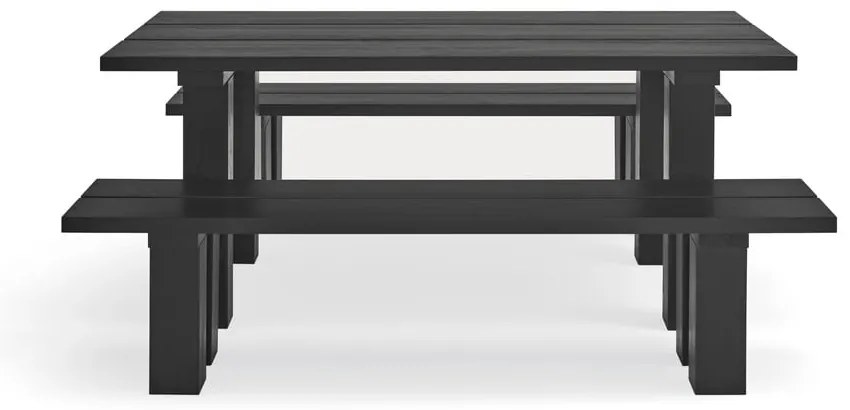 Masă de dining cu blat din lemn de pin 100x180 cm Banda – Teulat