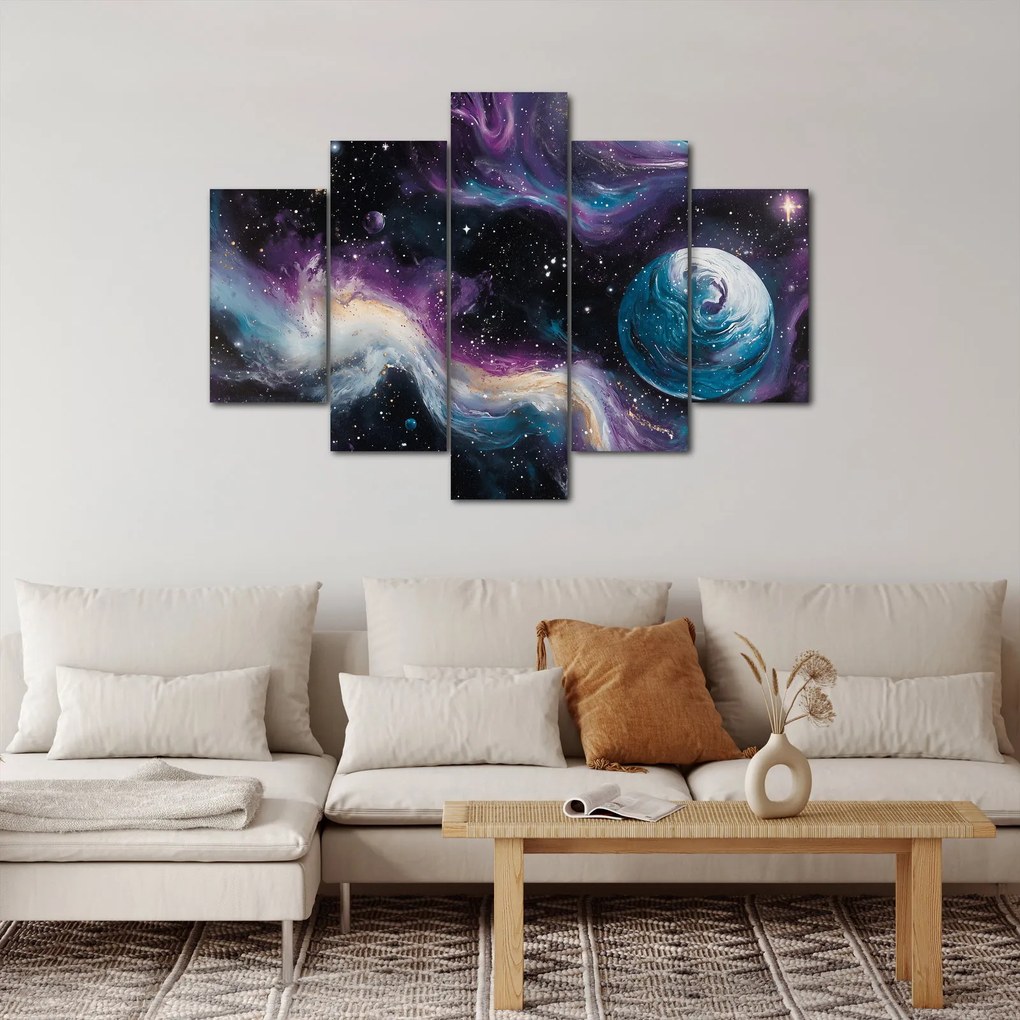 Tablou - Univers pictat (150x105 cm)