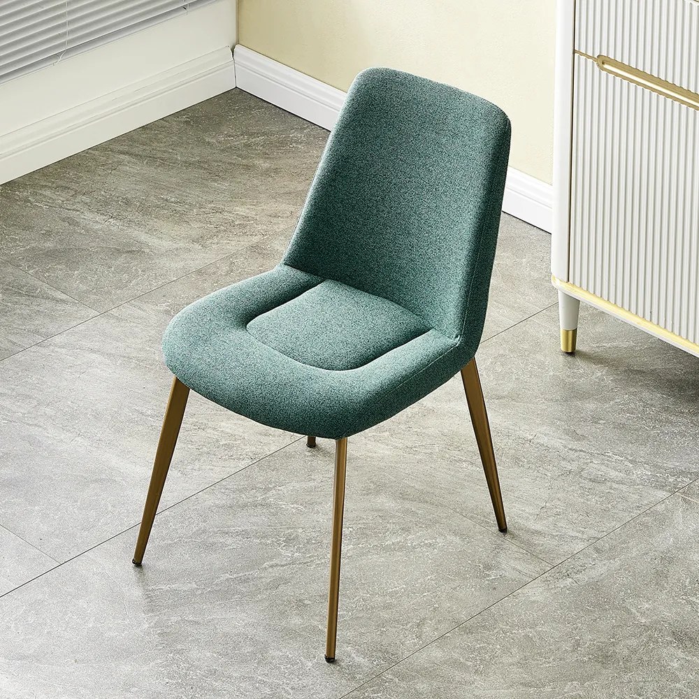 Scaun verde pentru bucătărie, soft, în stil art nouveau - 2 buc. Deprimo jj70zs2144 by Deprimo