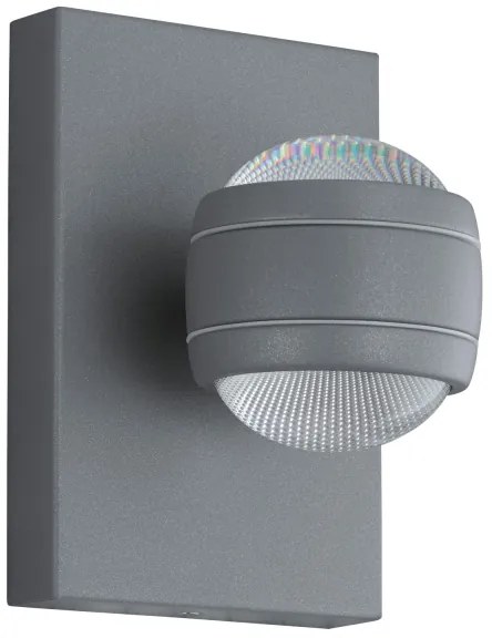 Aplică LED de exterior Eglo 94796 SESIMBA 2xLED/3,7W/230V IP44