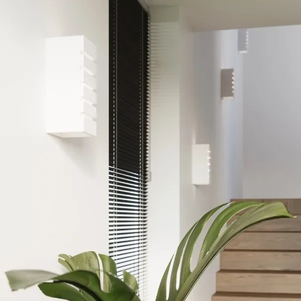 Aplică perete SAMIR 1xE27/60W/230V alb